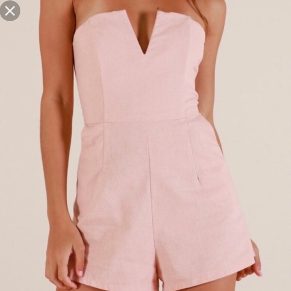 Blush Pink Showpo romper